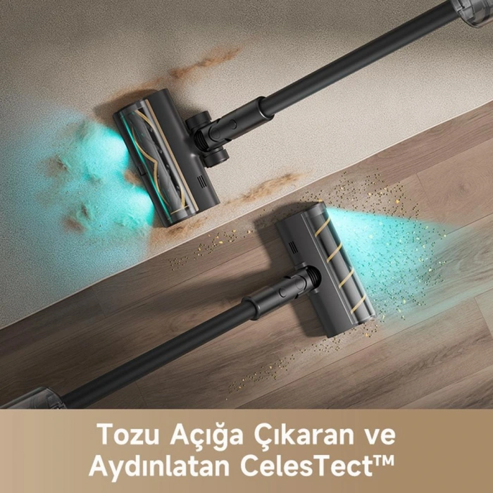 Dreame Z30 Dikey Şarjlı Süpürge - Siyah