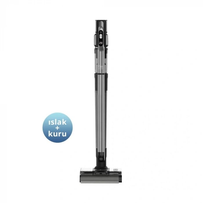Fakir WD 9 Pure Clean 3 IN 1 Islak Kuru Dikey Şarjlı Süpürge - Siyah