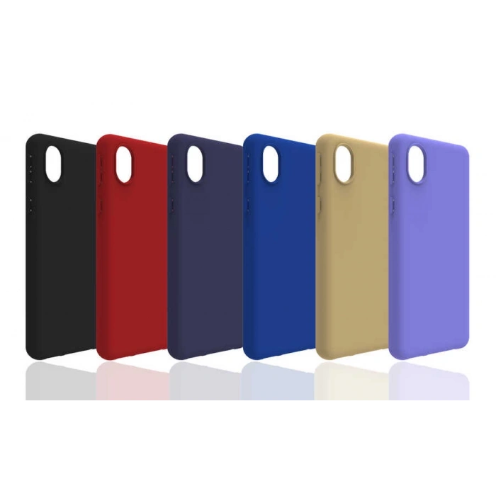 Galaxy A01 Core Kılıf Zore Biye Silikon