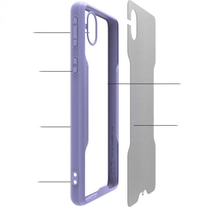 Galaxy A01 Core Kılıf Zore Parfe Kapak