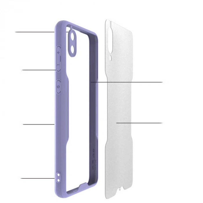 Galaxy A02 Kılıf Zore Parfe Kapak