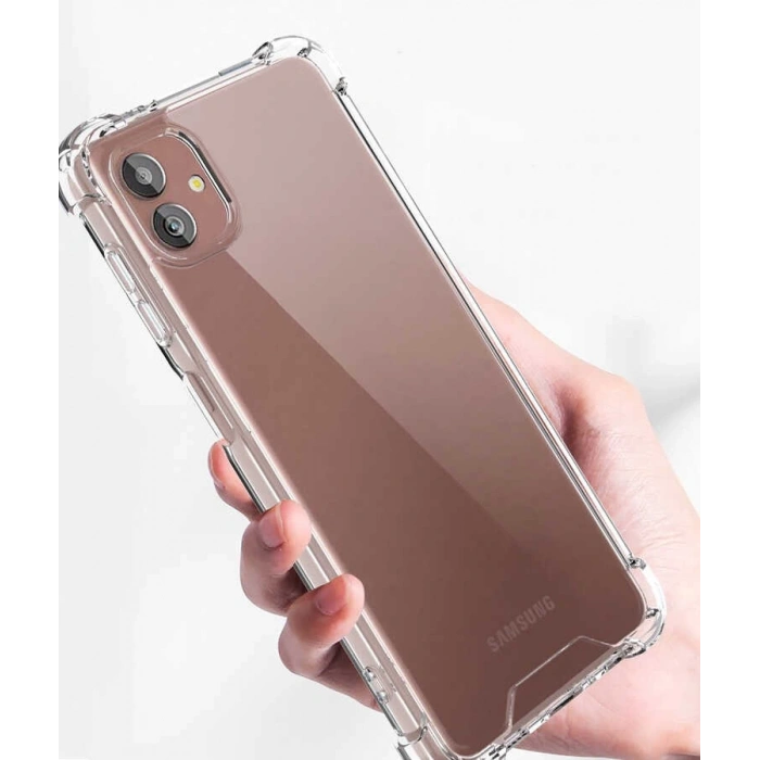 Galaxy A04 Kılıf Zore Nitro Anti Shock Silikon