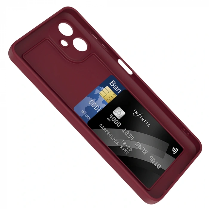 Galaxy A06 Kılıf Kamera Korumalı Kartlık Hazneli Zore Vitra Kapak