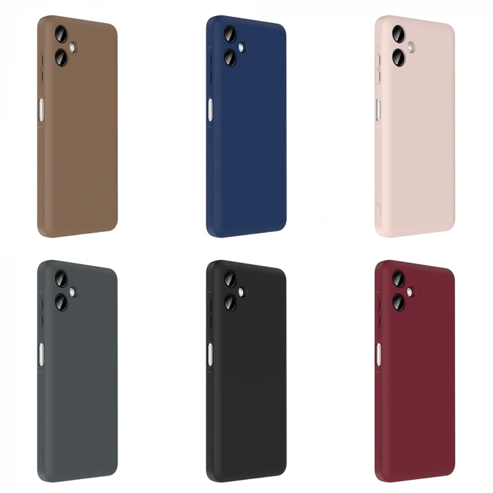 Galaxy A06 Kılıf Kamera Korumalı Kartlık Hazneli Zore Vitra Kapak