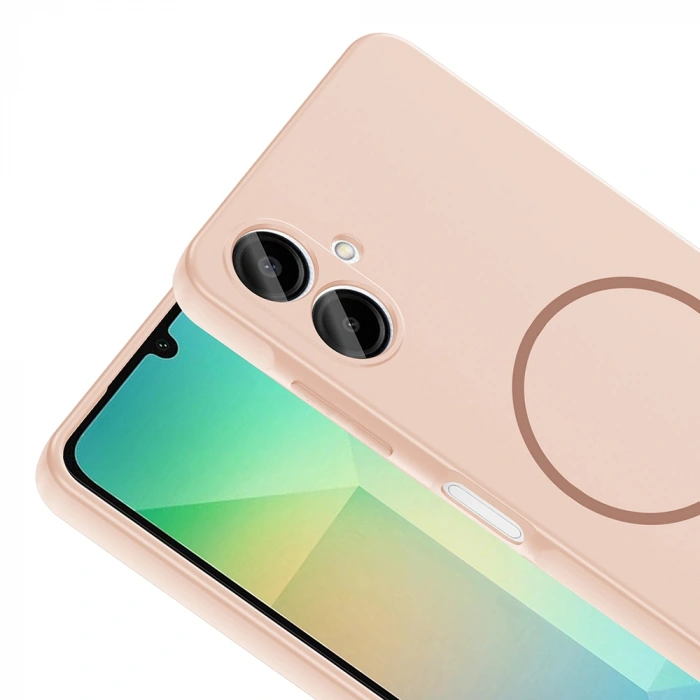 Galaxy A06 Kılıf M-safe Şarj Özellikli Zore Meta Kapak