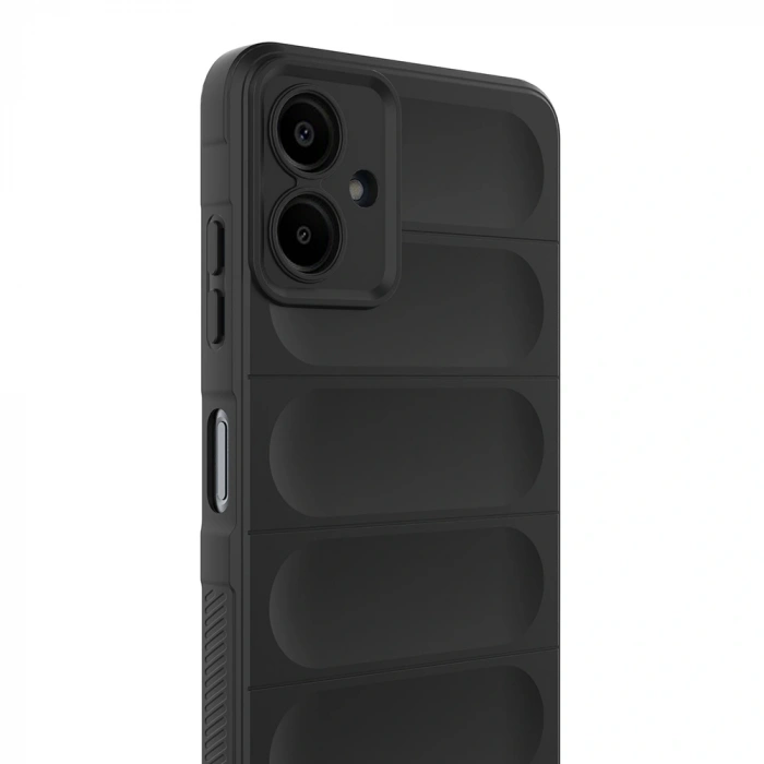 Galaxy A07 Kılıf Esnek TPU Oyuklu Arka Yüzey Tasarımlı Zore Etnik Silikon Kapak