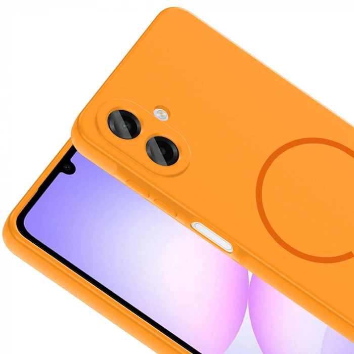 Galaxy A07 Kılıf M-safe Şarj Özellikli Zore Meta Kapak