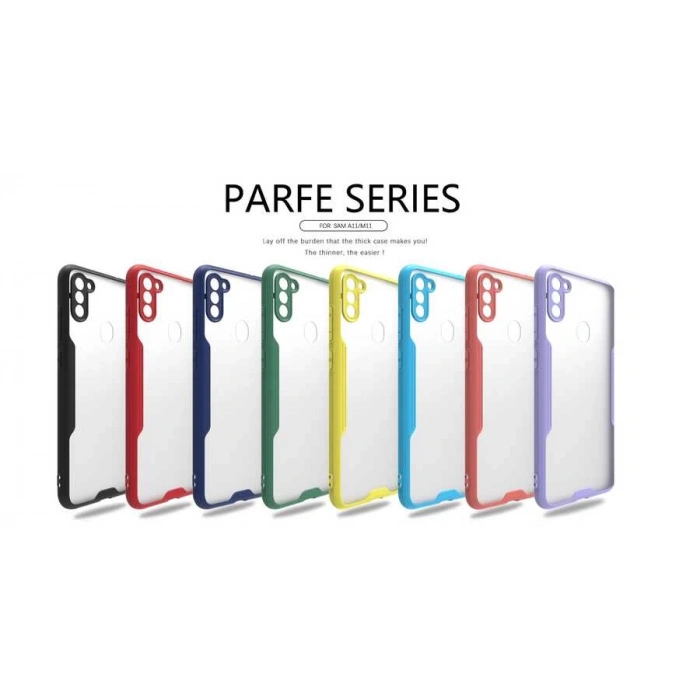 Galaxy A11 Kılıf Zore Parfe Kapak