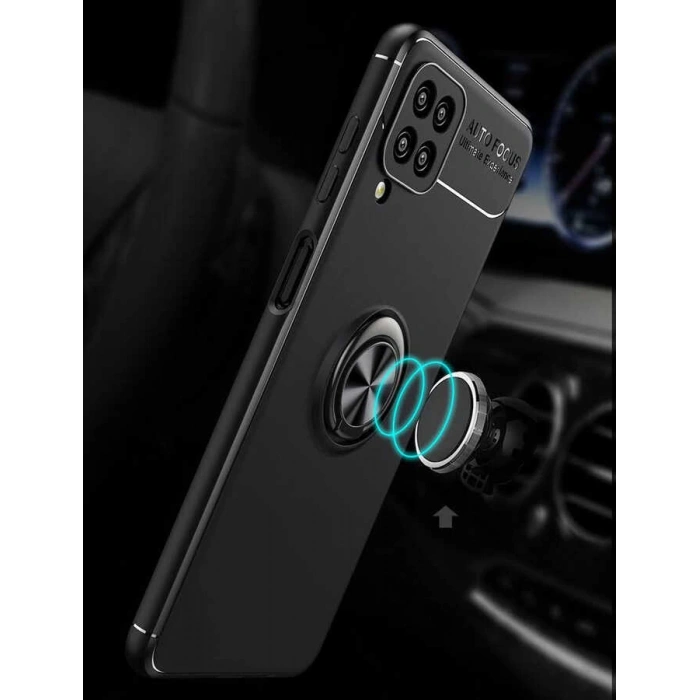 Galaxy A12 Kılıf Zore Ravel Silikon Kapak