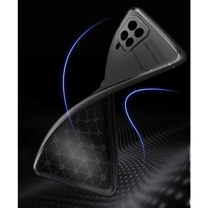 Galaxy A12 Kılıf Zore Ravel Silikon Kapak