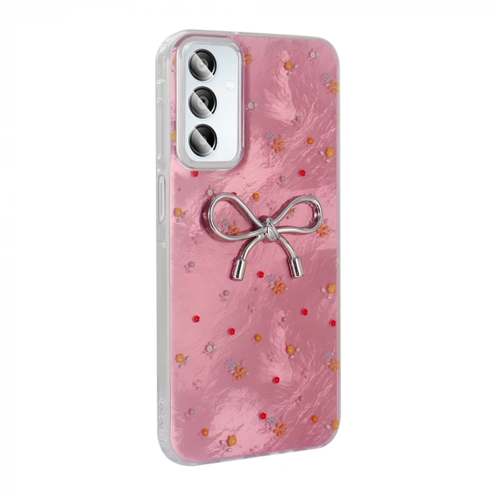 Galaxy A15 Kılıf Kamera Korumalı Figürlü Zore Ponti Silikon Kapak