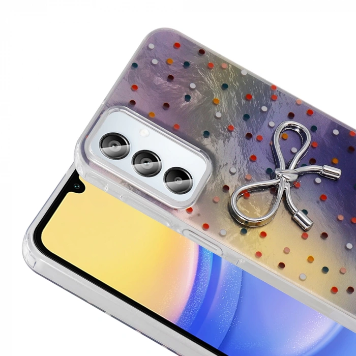 Galaxy A15 Kılıf Kamera Korumalı Figürlü Zore Ponti Silikon Kapak