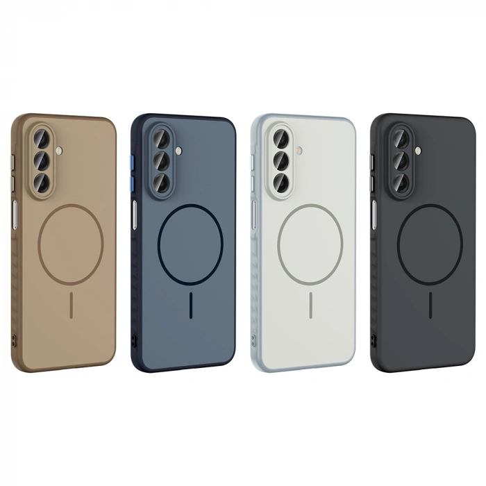 Galaxy A17 Kılıf M-safe Şarj Özellikli Zore Tea Kapak