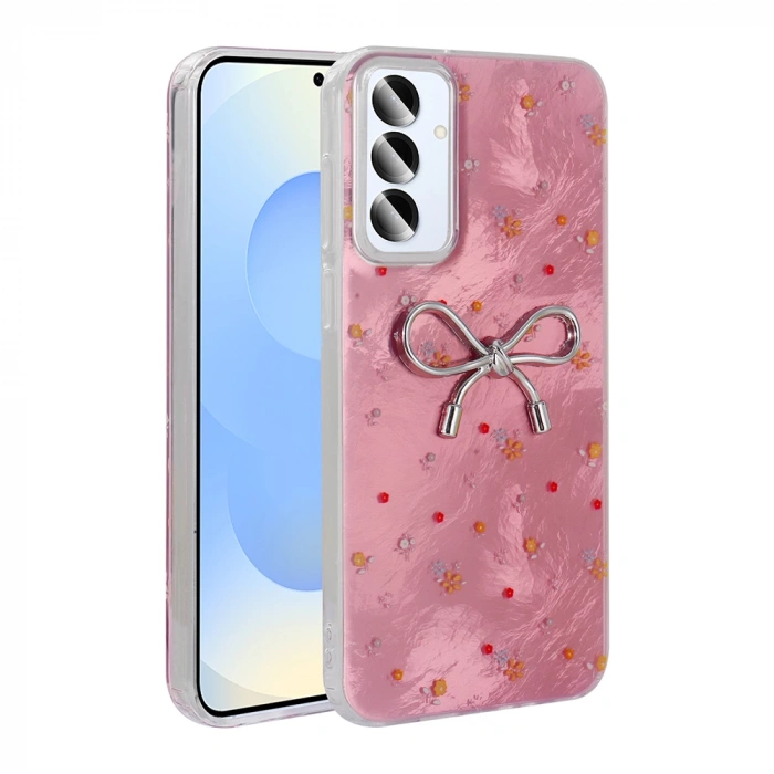 Galaxy A25 Kılıf Kamera Korumalı Figürlü Zore Ponti Silikon Kapak