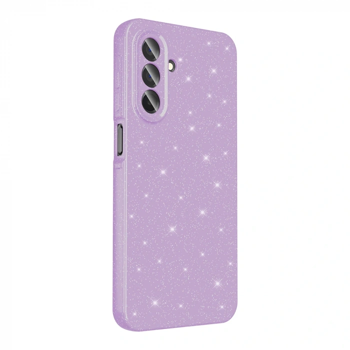 Galaxy A26 Kılıf Kamera Korumalı Simli Lüks Zore Koton Kapak