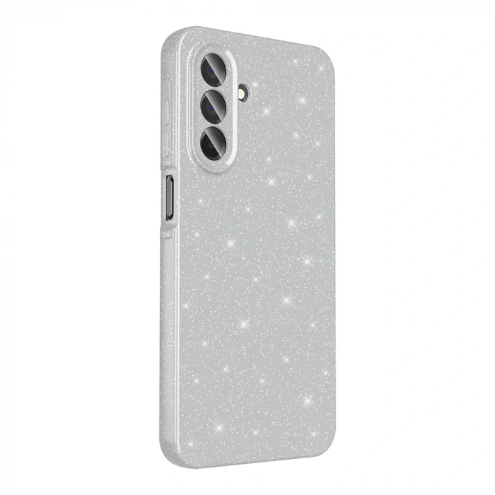 Galaxy A26 Kılıf Kamera Korumalı Simli Lüks Zore Koton Kapak