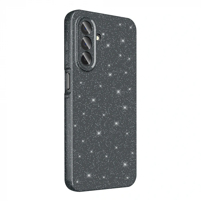 Galaxy A26 Kılıf Kamera Korumalı Simli Lüks Zore Koton Kapak