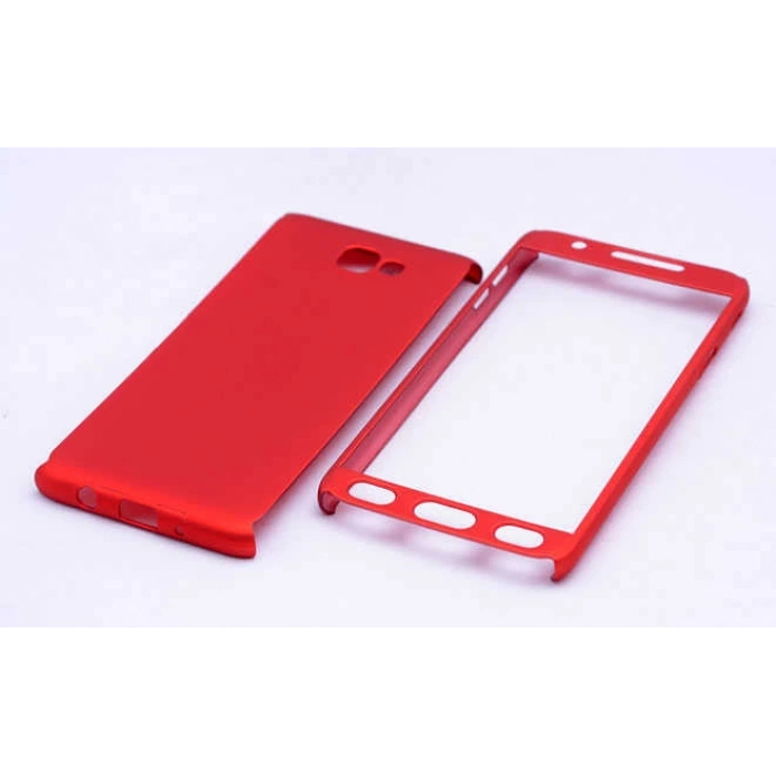 Galaxy A3 2016 Kılıf Zore 360 3 Parçalı Rubber Kapak