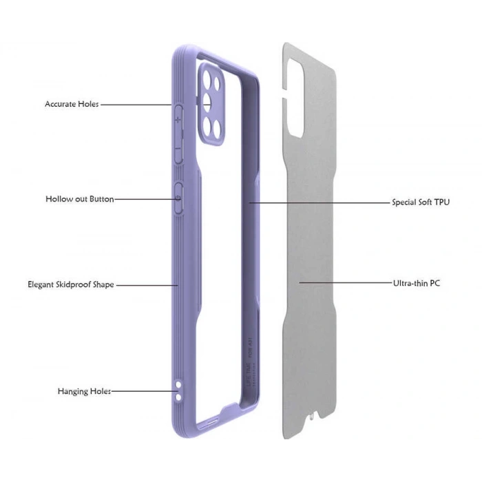 Galaxy A31 Kılıf Zore Parfe Kapak