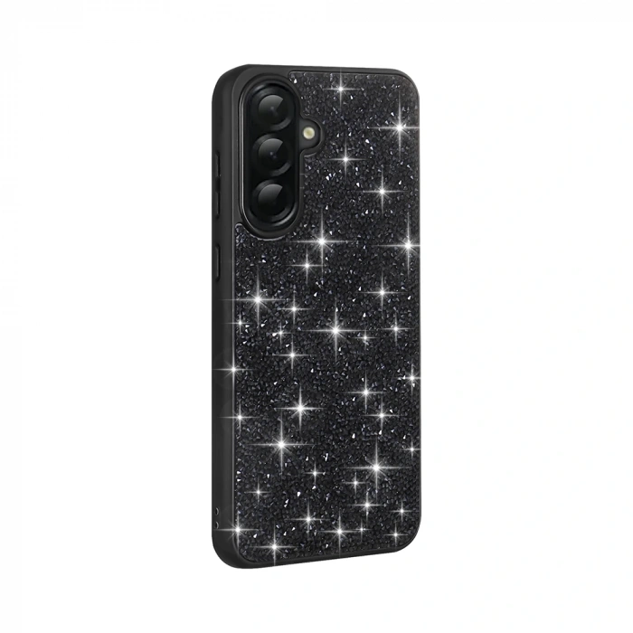 Galaxy A36 Kılıf Parlak Taşlı Tasarım Zore Pırlanta Kapak