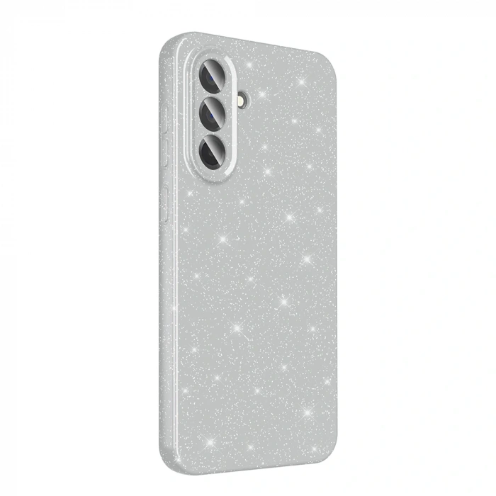 Galaxy A56 Kılıf Kamera Korumalı Simli Lüks Zore Koton Kapak