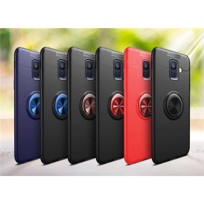 Galaxy A6 2018 Kılıf Zore Ravel Silikon Kapak