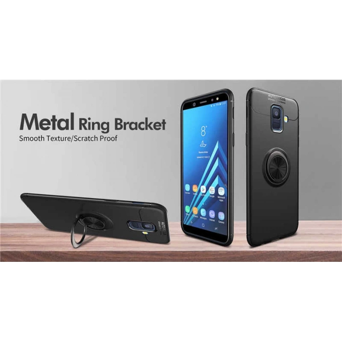 Galaxy A6 2018 Kılıf Zore Ravel Silikon Kapak