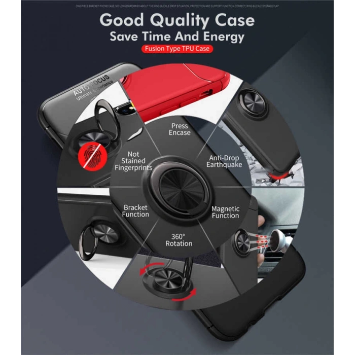 Galaxy A6 2018 Kılıf Zore Ravel Silikon Kapak