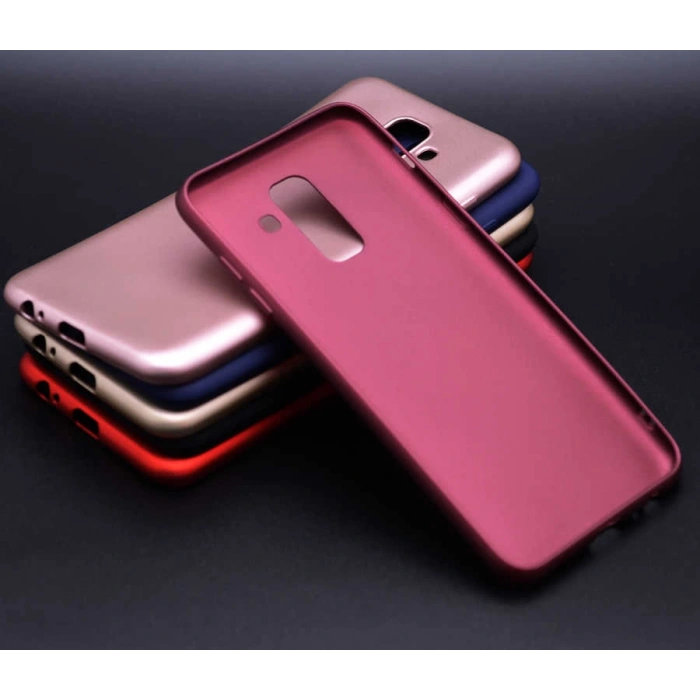 Galaxy A6 Plus 2018 Kılıf Zore Premier Silikon Kapak