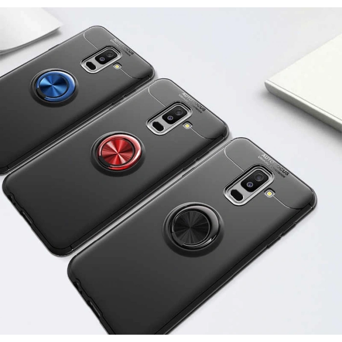 Galaxy A6 Plus 2018 Kılıf Zore Ravel Silikon Kapak