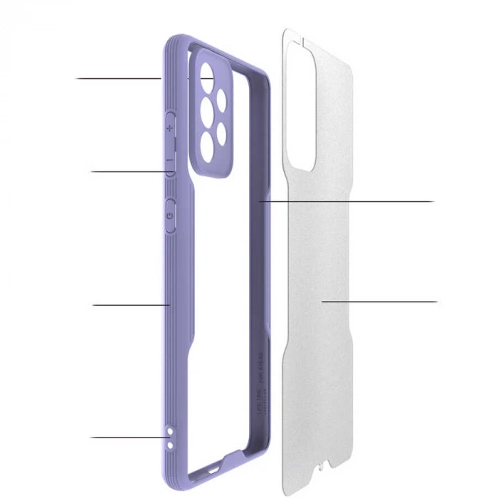 Galaxy A72 Kılıf Zore Parfe Kapak