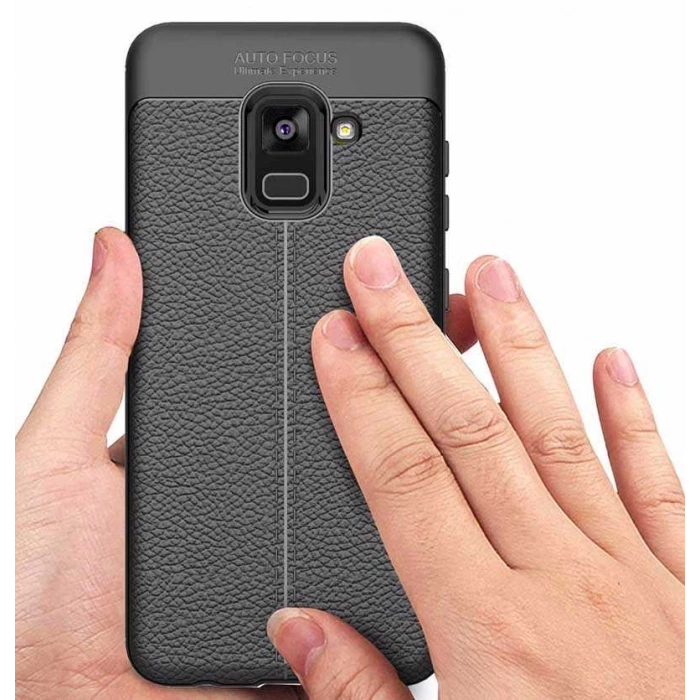 Galaxy A8 2018 Kılıf Zore Niss Silikon Kapak