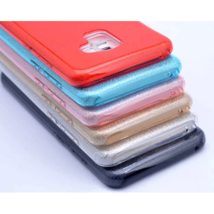 Galaxy A8 2018 Kılıf Zore Shining Silikon