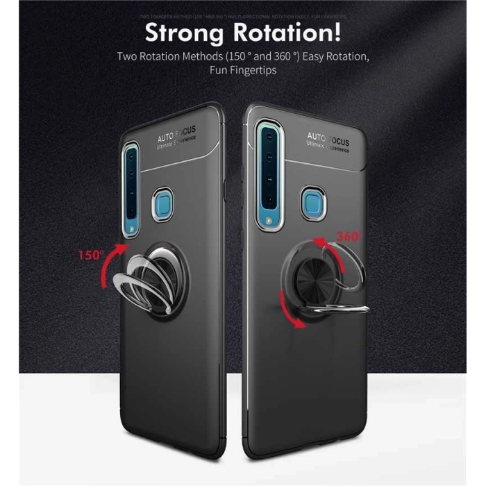 Galaxy A9 2018 Kılıf Zore Ravel Silikon Kapak