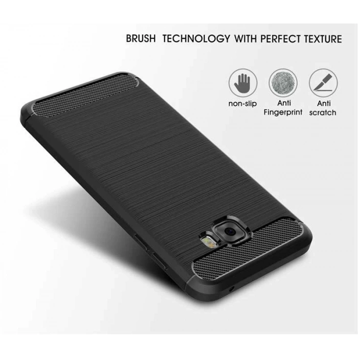 Galaxy C7 Pro Kılıf Zore Room Silikon Kapak