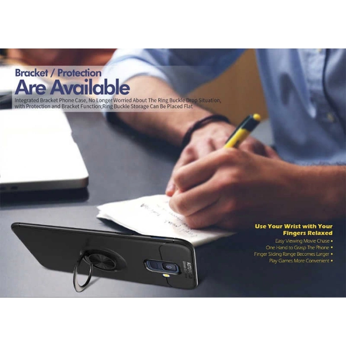 Galaxy J6 Kılıf Zore Ravel Silikon Kapak