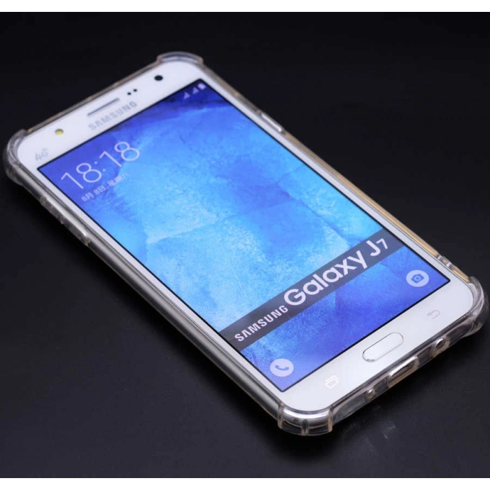 Galaxy J7 Kılıf Zore Nitro Anti Shock Silikon