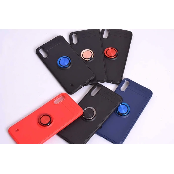 Galaxy M10 Kılıf Zore Ravel Silikon Kapak