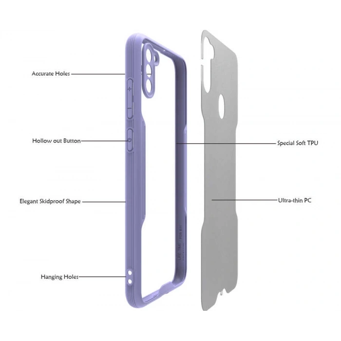Galaxy M11 Kılıf Zore Parfe Kapak