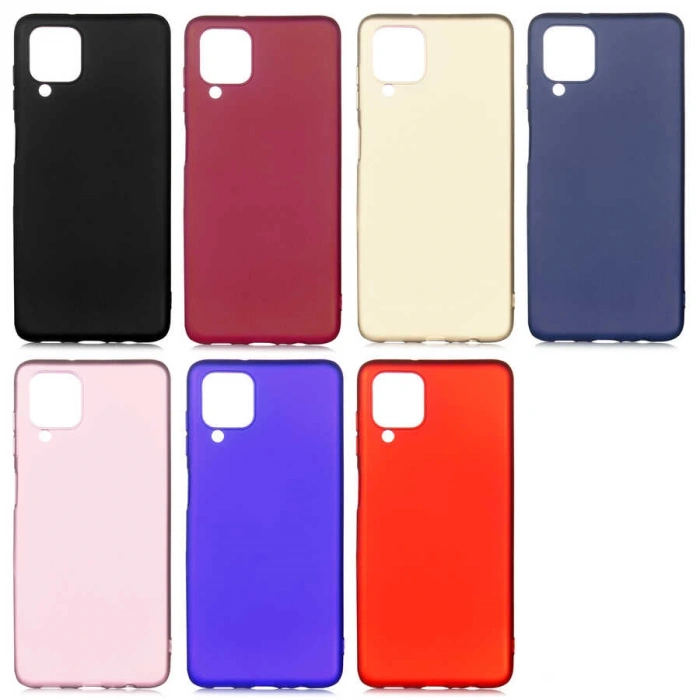 Galaxy M12 Kılıf Zore Premier Silikon Kapak