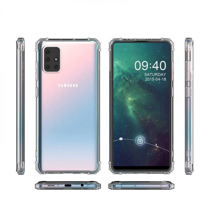 Galaxy M31S Kılıf Zore Nitro Anti Shock Silikon