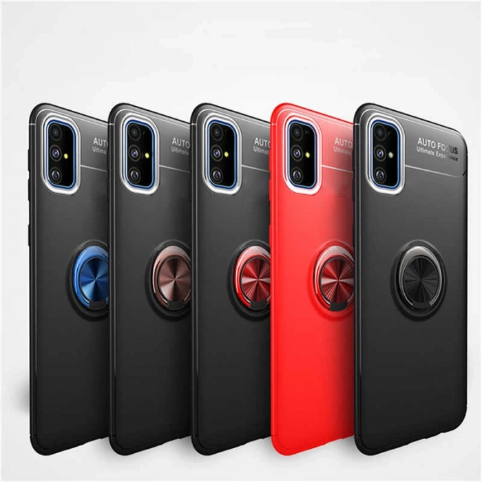 Galaxy M31S Kılıf Zore Ravel Silikon Kapak