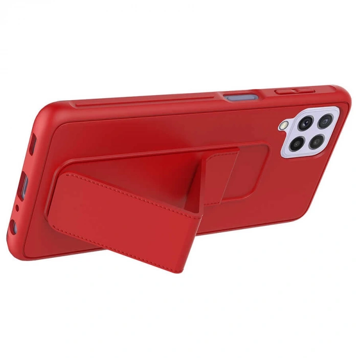 Galaxy M32 Kılıf Zore Qstand Kapak