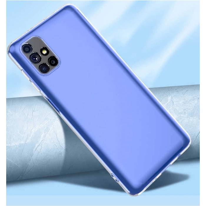 Galaxy M51 Kılıf Zore Kamera Korumalı Süper Silikon Kapak