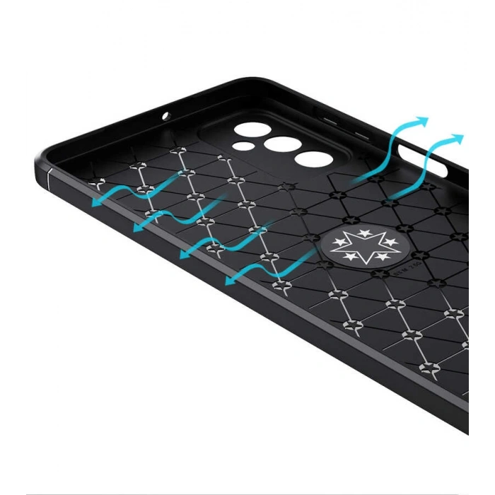 Galaxy M52 Kılıf Zore Ravel Silikon Kapak