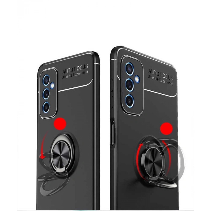 Galaxy M52 Kılıf Zore Ravel Silikon Kapak