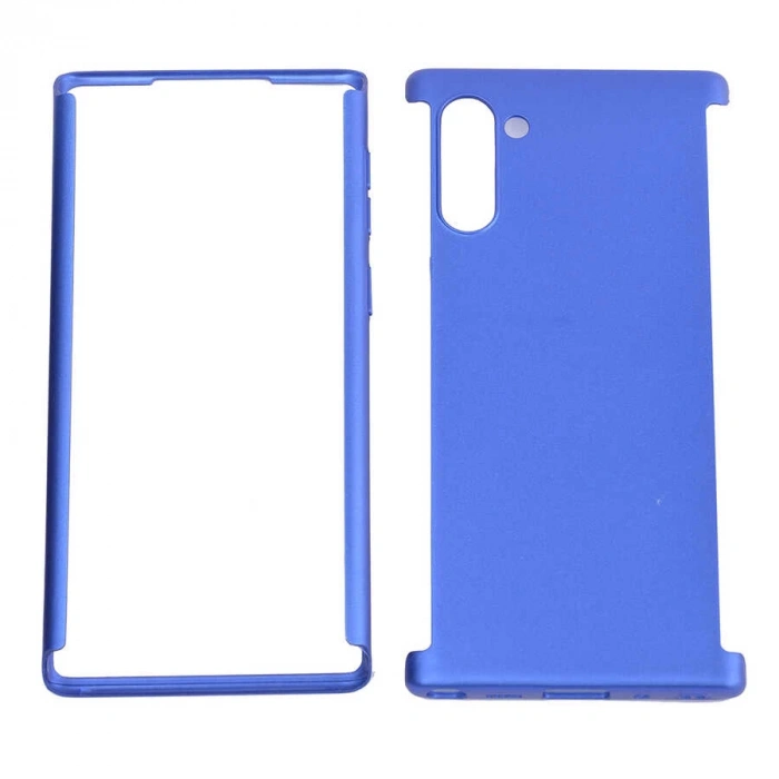 Galaxy Note 10 Kılıf Zore 360 3 Parçalı Rubber Kapak