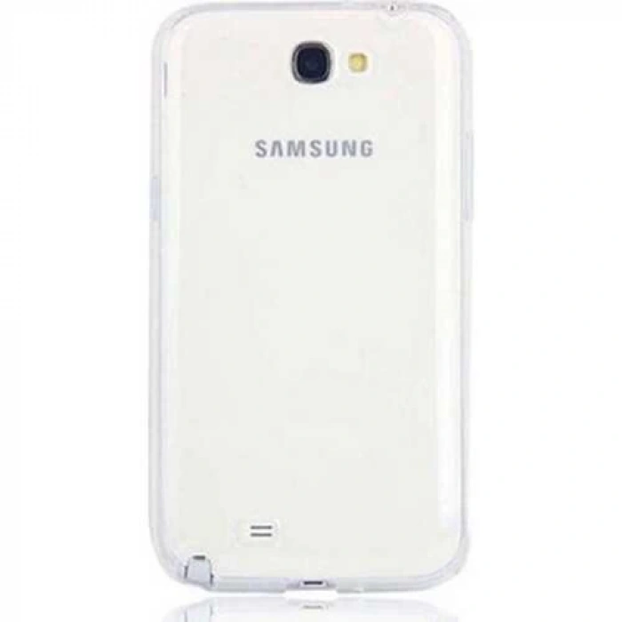 Galaxy Note 2 Kılıf Zore Süper Silikon Kapak