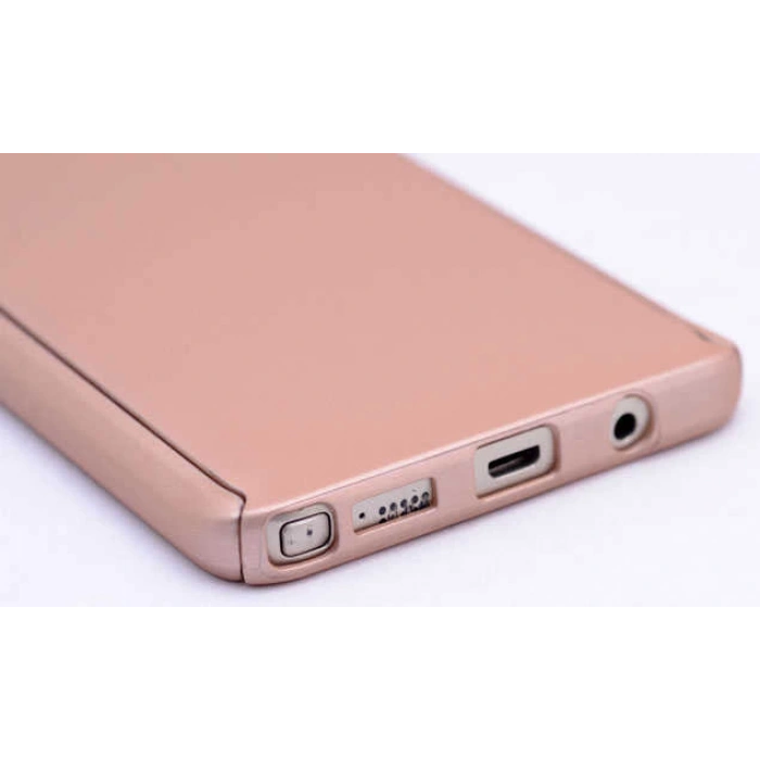 Galaxy Note 5 Kılıf Zore 360 3 Parçalı Rubber Kapak