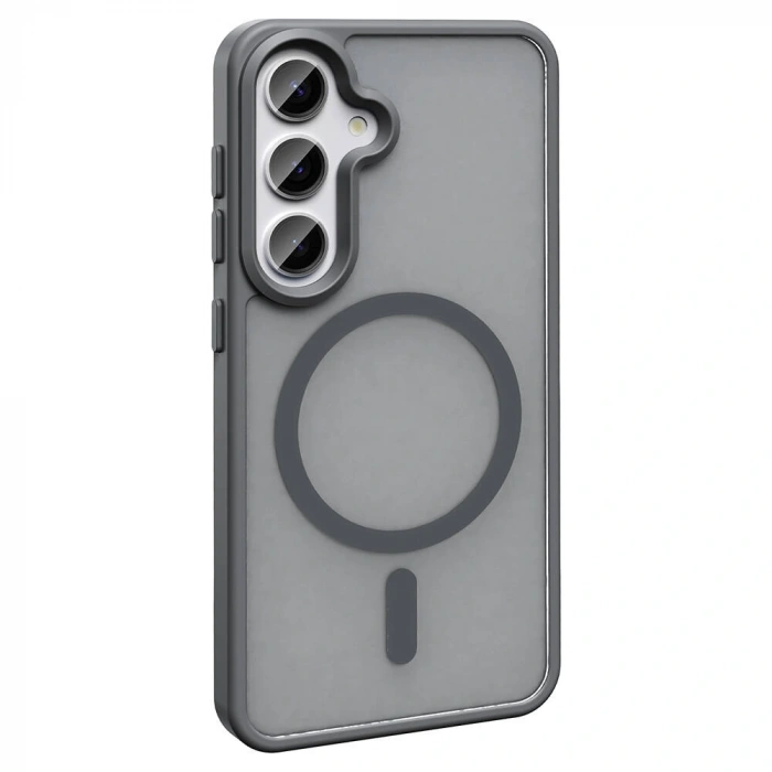 Galaxy S23 FE Kılıf M-safe Şarj Özellikli Mat Arka Yüzey Zore Sio Kapak